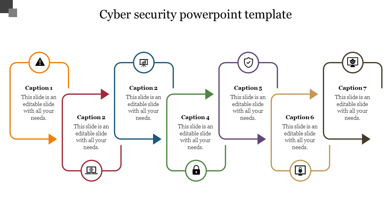 Free - Affordable Cyber Security PowerPoint Template Design